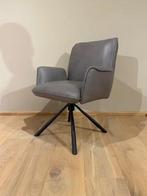 Leren draaibare eetkamerstoel Elite - Granada Steel, 60 tot 90 cm, Nieuw, Leer, Ophalen of Verzenden