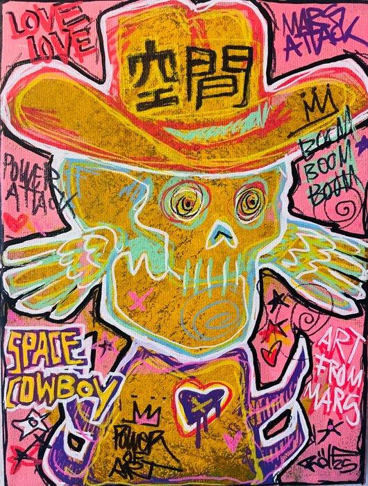 Flör (1978) - Spacecowboy from Mars, Antiek en Kunst, Kunst | Schilderijen | Modern