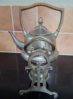 Waterkoker op standaard en brander - Tin - Boulloire