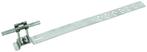 Dehn Roof Conductor Holder UNIgrip StSt H32mm Rd 8mm L335, Doe-het-zelf en Bouw, Verzenden, Nieuw