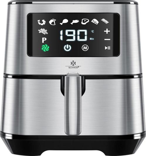 KESSER® RVS Airfryer XXL - 5,5L - Heteluchtfriteuse - 1700W, Huis en Inrichting, Woonaccessoires | Overige, Verzenden