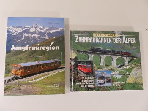 Jungfrauregion Hardcover & Zahnradbahnen der Alpen Hardco..., Boeken, Vervoer en Transport, Nieuw, Ophalen of Verzenden
