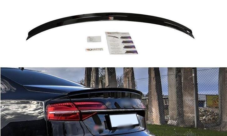 Achterklep spoiler lip voor Audi S8 D4 Facelift, Auto diversen, Tuning en Styling, Ophalen of Verzenden