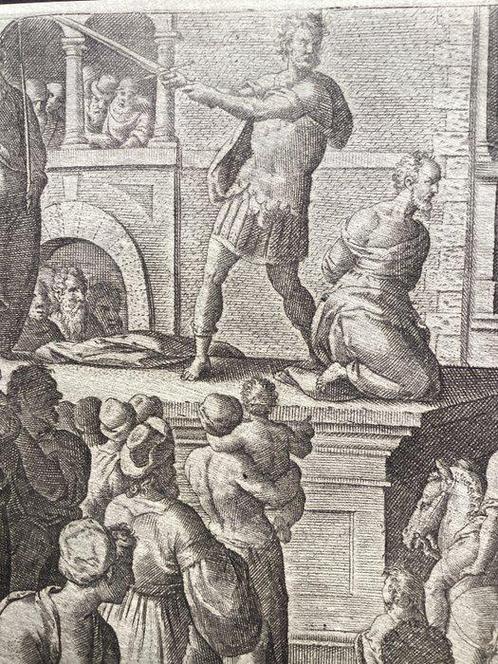 Jan Van der Straet Stradanus (1523-1605), by Philip Galle, Antiek en Kunst, Antiek | Overige Antiek