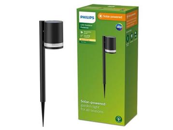 Veiling - Philips Fyce staande lamp met spies - zwart
