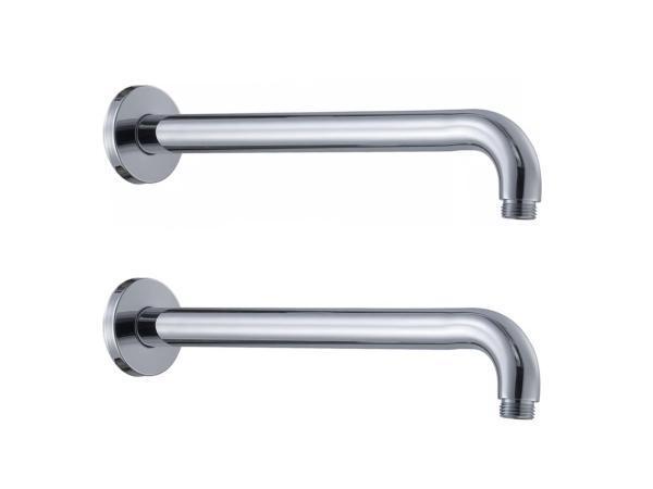 Veiling - 2x Beaux douchearm wand 40cm Port chroom, Bricolage & Construction, Sanitaire