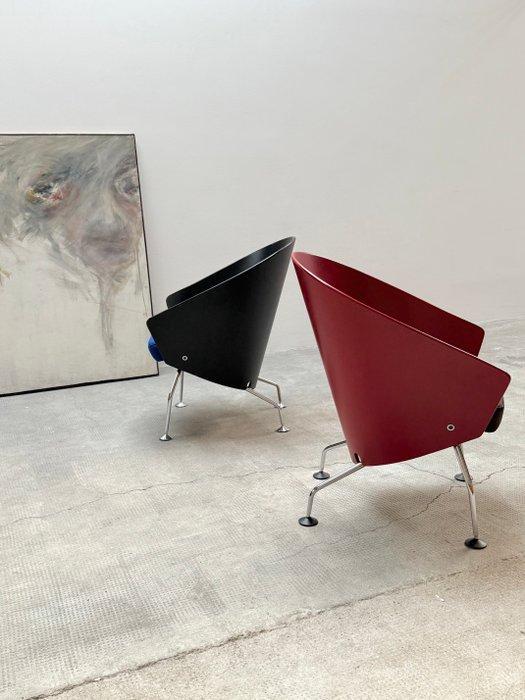 Interprofil - Jorgen Kastholm - Fauteuil (2) - Bugholz,, Antiek en Kunst, Antiek | Meubels | Stoelen en Sofa's