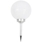 Solar bol tuinverlichting LED - 30 x 63 cm - wit, Ophalen of Verzenden, Nieuw
