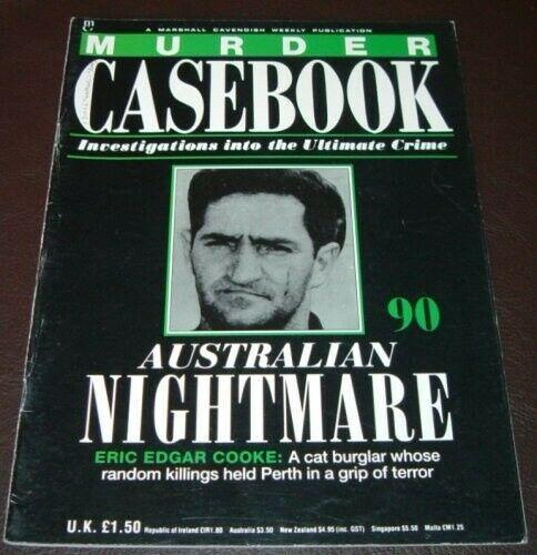 MURDER CASEBOOK 90 - Australian Nightmare, Marshall, Livres, Livres Autre, Envoi