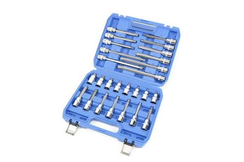 TM Profi 26-Delige 1/2 Spline - Veeltand Doppenset, Auto diversen, Autogereedschap, Verzenden