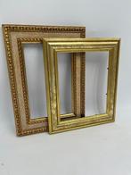 Lijst (2) - Hout - Gouden lijstpartners, Antiek en Kunst
