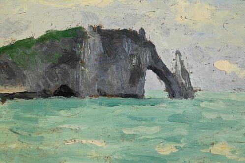 René Sautin (1881-1968) - Etretat, Antiek en Kunst, Kunst | Schilderijen | Klassiek