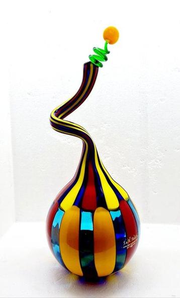 F&M Ballarin - Vaas - Glas, Antiek en Kunst, Antiek | Glaswerk en Kristal