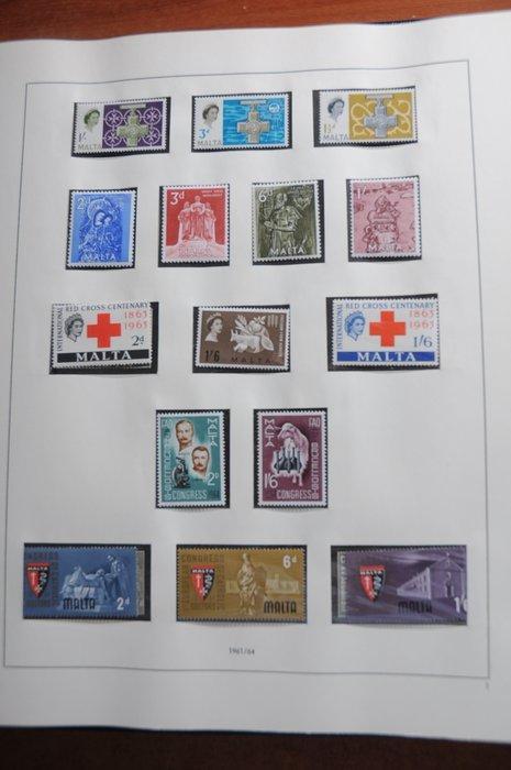 Malta 1961/1986 - Postfrisse verzameling in een Luxe Safe, Postzegels en Munten, Postzegels | Europa | UK