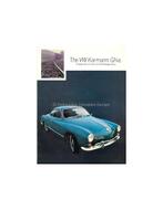 1968 VOLKSWAGEN KARMANN GHIA BROCHURE ENGELS (VS), Ophalen of Verzenden