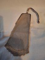 zwaar verzilverde art deco tas met maliënkolder en in de, Antiek en Kunst