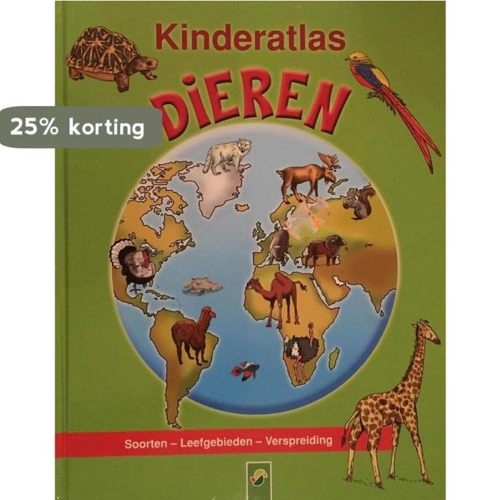 Kinderatlas Dieren 9783896009777 Vera Bauer, Livres, Livres Autre, Envoi