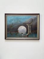 François-Louis Nicolaeff (1940) - Surreal landscape
