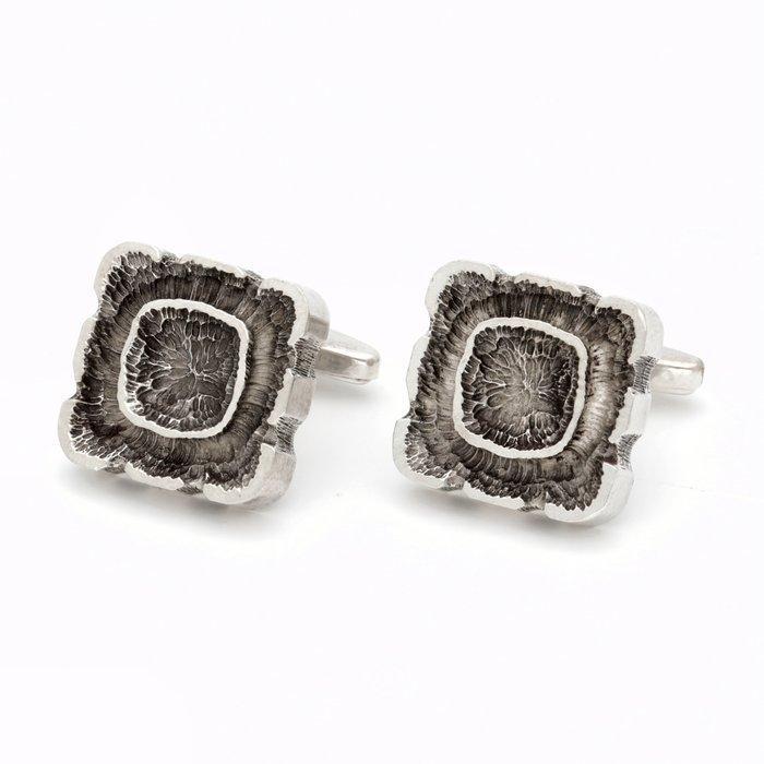 Zonder Minimumprijs - Manchetknopen Zilver, Handtassen en Accessoires, Antieke sieraden