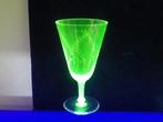 Verre à vin (12) - Ouraline - Art nouveau - Uranium