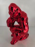 Richard Orlinski (1966) - Kong Thinker Spirit - Red chrome