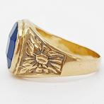 Ring - 18 karaat Geel goud - 4.00ct. tw. Synthetische, Nieuw