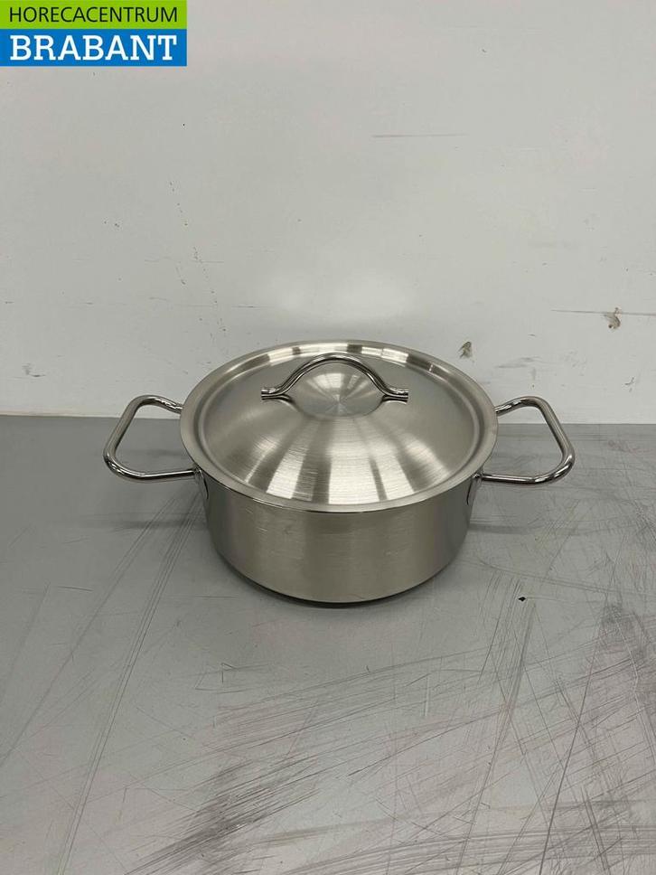 RVS Fusion Professionele Soeppan Kookpan Pan 32 x 22 cm 3, Articles professionnels, Horeca | Équipement de cuisine, Enlèvement ou Envoi