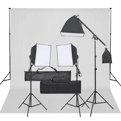 VD Fotostudioset met verlichtingsset en achtergrond, Autos : Divers, Outils de voiture, Envoi