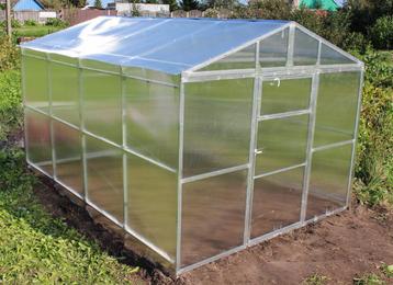 Serre, tuinkas DOMEK met polycarbonaat (6mm) 2,85*10m*2m beschikbaar voor biedingen