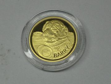 Schweiz 50 Franken 2017 goud Pp Bernhardiner Barry goud beschikbaar voor biedingen
