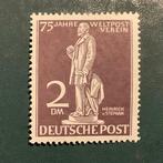 Berlijn 1949 - 2 Mark UPU met plaatfout gebroken sokkel, Postzegels en Munten, Gestempeld