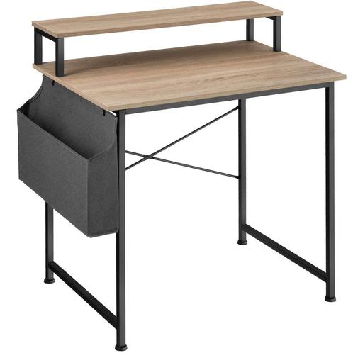 tectake Bureau met plank en organizer - Industrieel licht ho, Huis en Inrichting, Bureaus, Verzenden