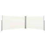vidaXL Windscherm uittrekbaar 160x600 cm crème, Tuin en Terras, Verzenden, Nieuw