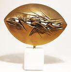 Ciuti Franco - sculptuur, Senza titolo - 24 cm - Verguld