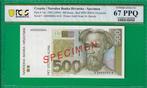 Kroatië. - 500 Kuna - 1993 (1994) - Specimen - Top Pop -, Postzegels en Munten