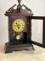 Bureauklok - Messing, Hout - 1900-1910