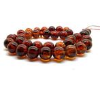 Tesbih misbaha gebedsketting van kralen in cognac -, Antiek en Kunst