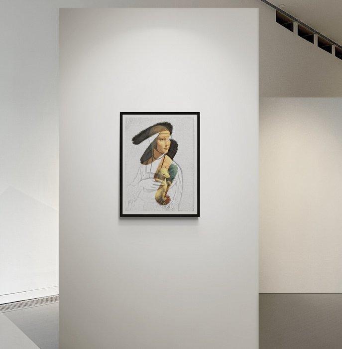 Santicri - Visual Odyssey, La Dama con lErmellino, Antiek en Kunst, Kunst | Schilderijen | Modern