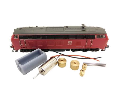 micromotor NM066C Glockenankermotor ombouwset voor Minitrix, Hobby en Vrije tijd, Modeltreinen | N-Spoor, Gelijkstroom, Overige typen