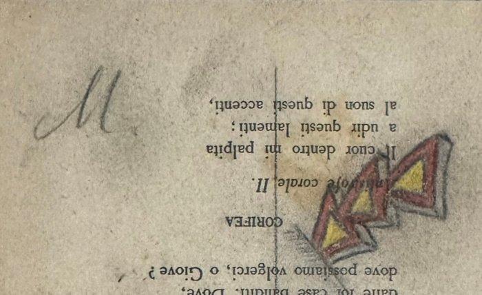 Michele Falanga (1865-1937) - Studio per Vaso Futurista, Antiek en Kunst, Kunst | Schilderijen | Modern