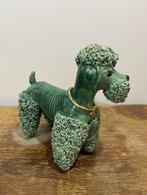 Vallauris - Beeldje - Large Emerald Green Spaghetti Poodle