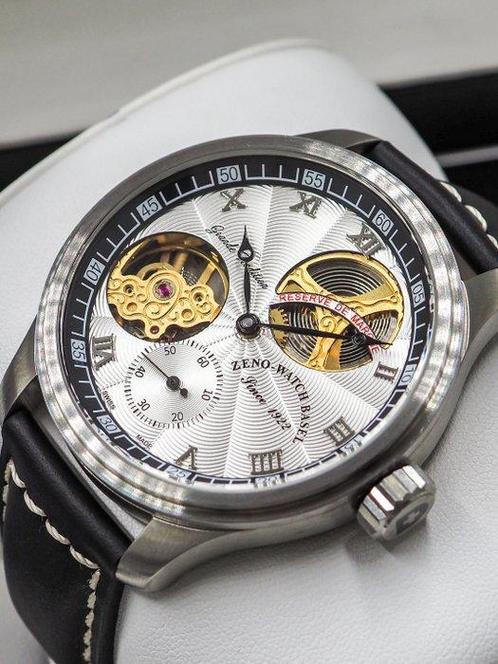 Zeno-Watch Basel - Sans Prix de Réserve - Brand New * Unitas, Handtassen en Accessoires, Horloges | Heren