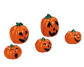 Lemax - Happy Pumpkin Family -  Set Of 5 disponible aux enchères