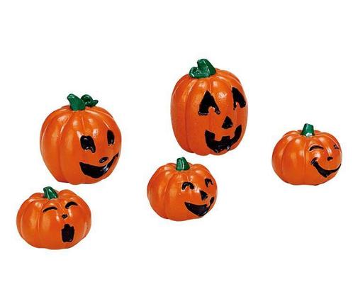 Lemax - Happy Pumpkin Family -  Set Of 5, Diversen, Kerst, Verzenden