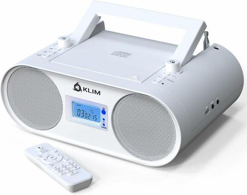 KLIM Boombox B4 Radio met CD-speler - AM/FM Radio, MP3, B..., TV, Hi-fi & Vidéo, Radios, Envoi
