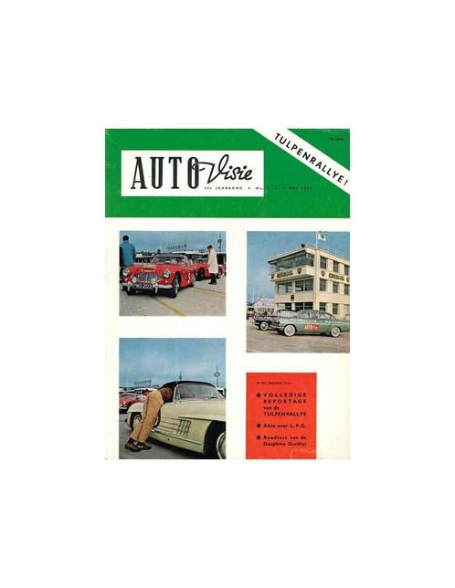1959 AUTOVISIE MAGAZINE 09 NEDERLANDS, Livres, Autos | Brochures & Magazines, Enlèvement ou Envoi