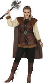 Viking Kostuum Bruin Dames, Verzenden, Nieuw