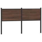 vidaXL Tête de lit chêne marron 140 cm bois dingénierie, Maison & Meubles, Chambre à coucher | Lits, Verzenden, Neuf