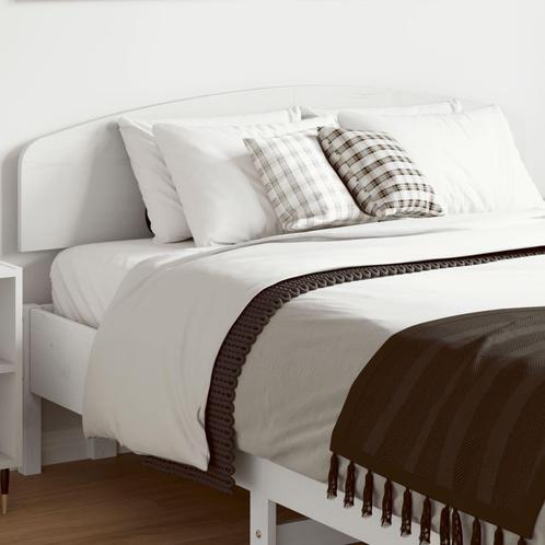 vidaXL Tête de lit blanc 135 cm bois massif de pin, Maison & Meubles, Chambre à coucher | Lits, Neuf, Envoi