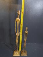 Paar Afrikaanse slanke beelden - Beeld - Afrika (Zonder